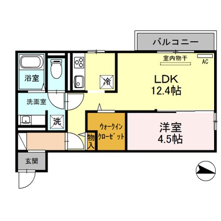 新潟駅 車移動21分  7.4km 2階の物件間取画像